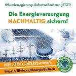 Petition: Weg aus der Energiekrise