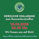 15.3.2023 von 20:30 - 21:30 Uhr - Kennenlerntreff