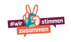 Logo #wirstimmenzusammen