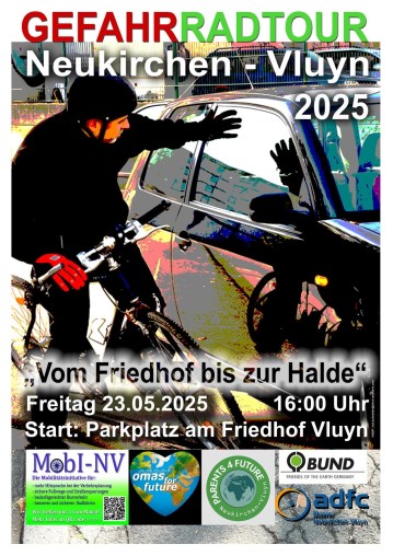 Plakat Gefahrradtour 25