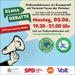 04.06.2024: Podiumsdiskussion zur EU-Wahl