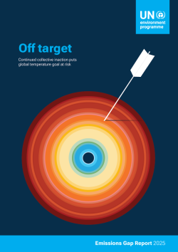 Emission Gap Report 2025