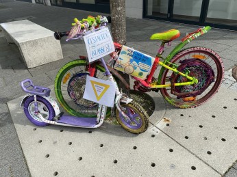 Fahrrad-KUNST-Projekt Wolfratshausen