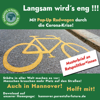 Pop-up Radweg