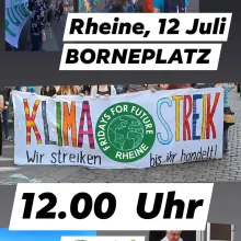 Demo Rheine am 12. JULI um 12.00 Uhr