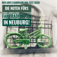 Ergebnis des ADFC-Fahrradklima-Tests