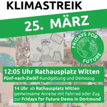 Fahrraddemo zum Klimastreik 25.03.22 in Dortmund
